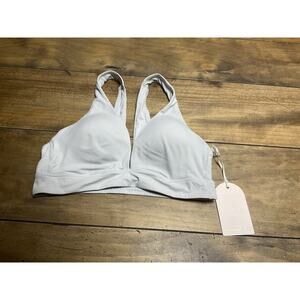 Van Winkle & Co. Bralette Size Medium Neutral Gray No Wire Wireless Padded NWT